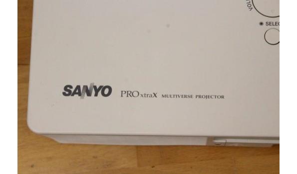 beamer SANYO ProExtraX, zonder kabels, werking niet gekend, met opbergtas